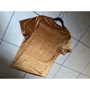 ASOS MENS VELVET TEE